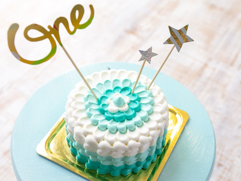 バースデースマッシュケーキ